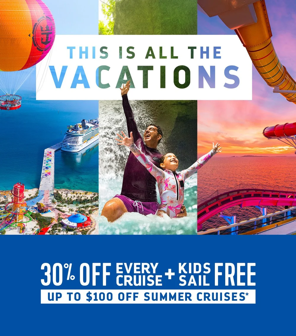Royal Caribbean Summer Sailing Bonus Offer and Kids Sail Free