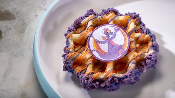 Figment waffle EPCOT festival of the arts