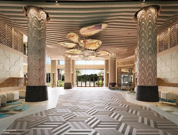 Inside Island Tower at Disney's Polynesian Village resort
