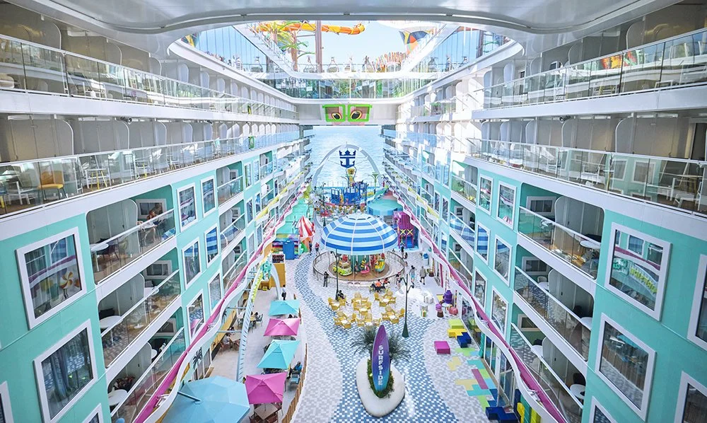 Star of the seas inside the ship