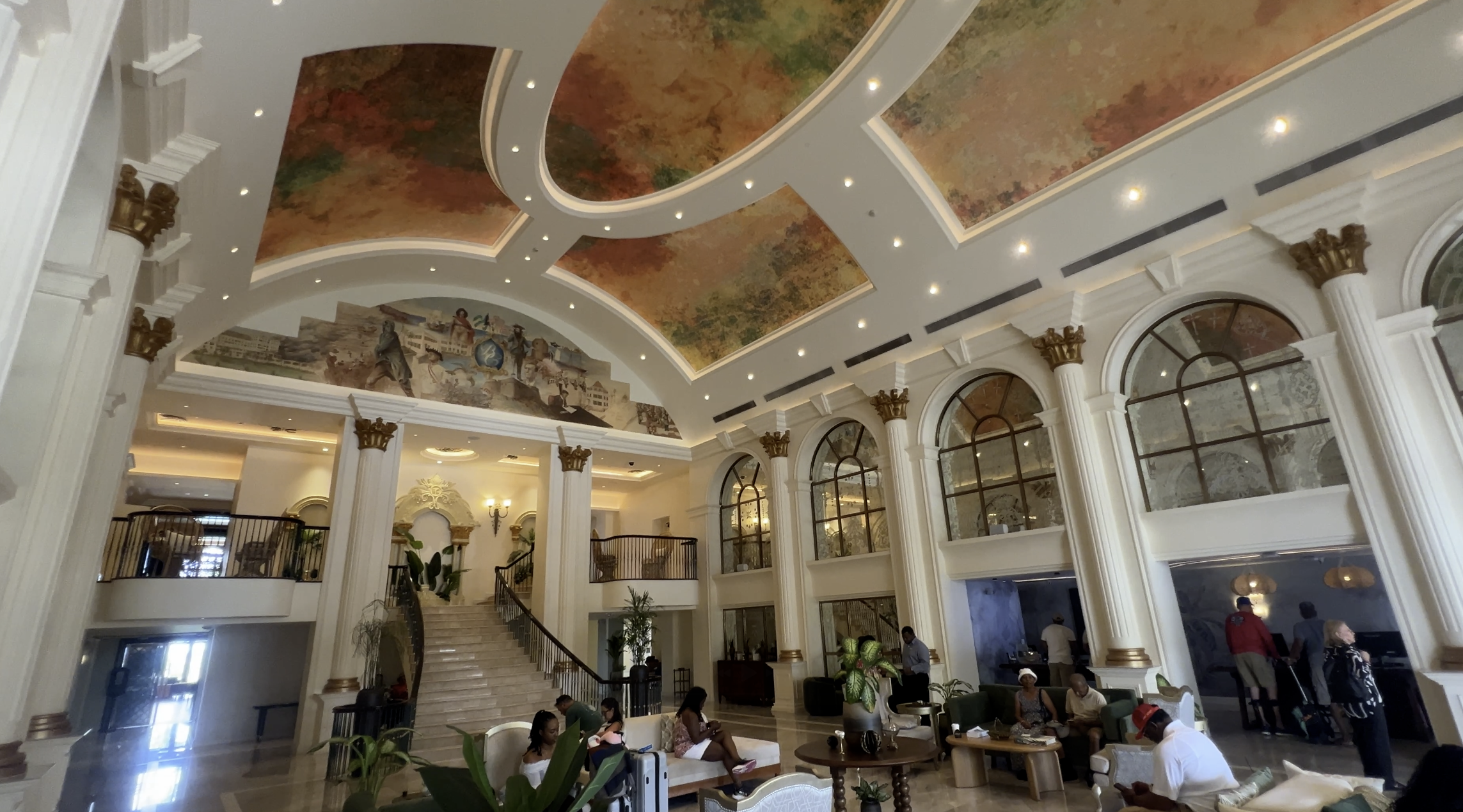 lobby of the british colonial hotel