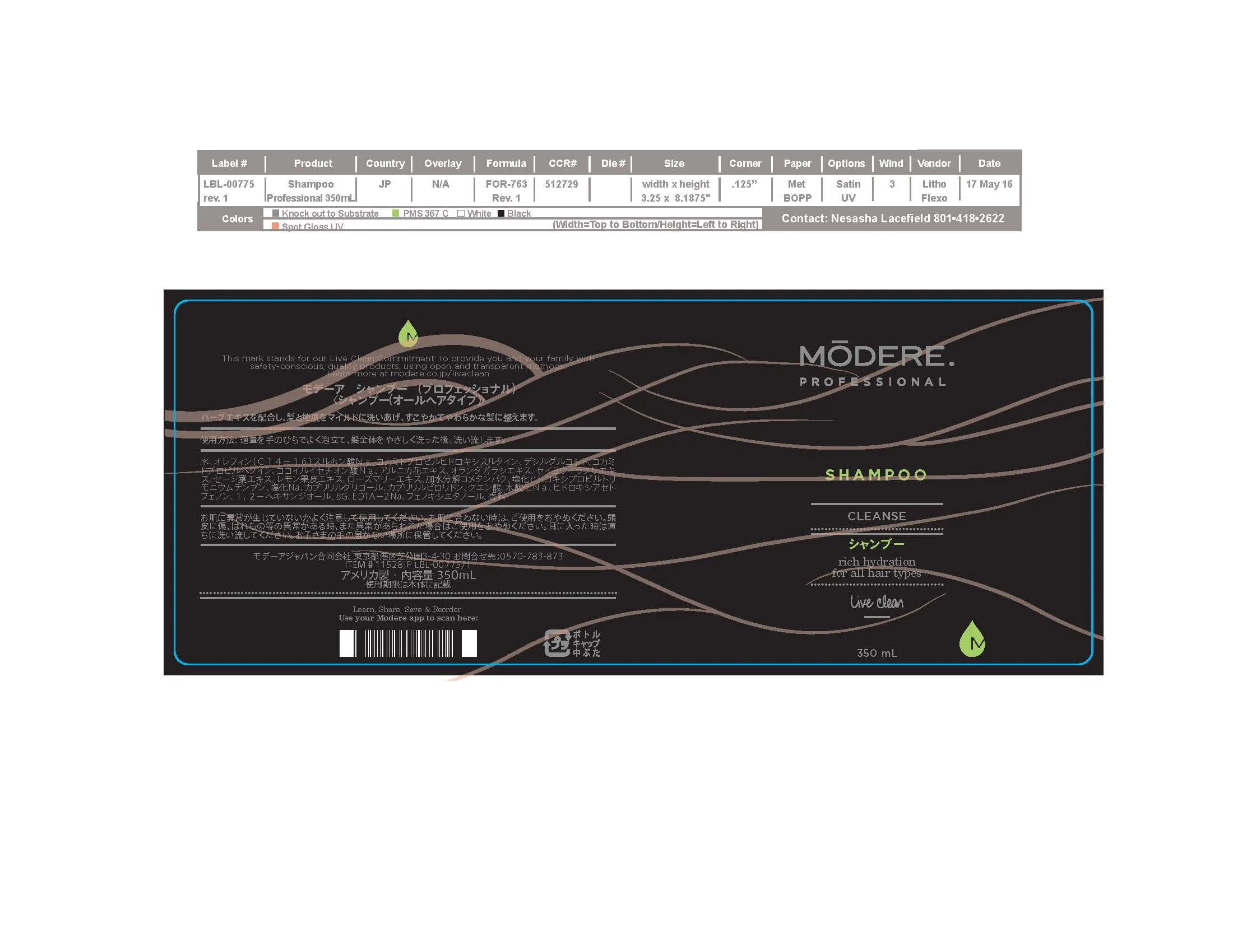 LBL 00775 Shampoo Professional 350ml JP r1.jpg