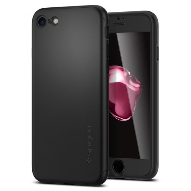 Knipoog Wiegen Helderheid Spigen iPhone 7 Plus Thin Fit 360 Black — CoreComputerCo.