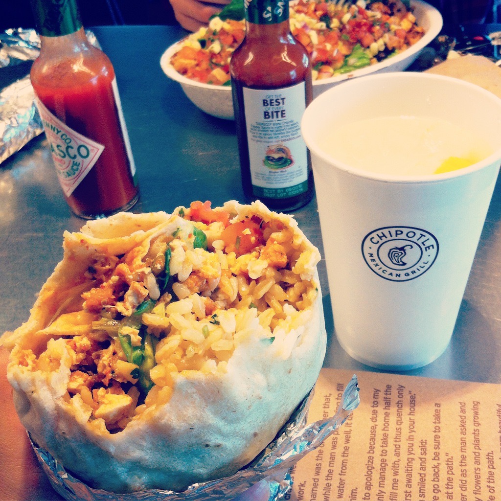 The thought of saying goodbye to Chipotle burritos when I go back in Kyrgyzstan breaks my heart... I think I'm too attached. Oh how I will miss thee.