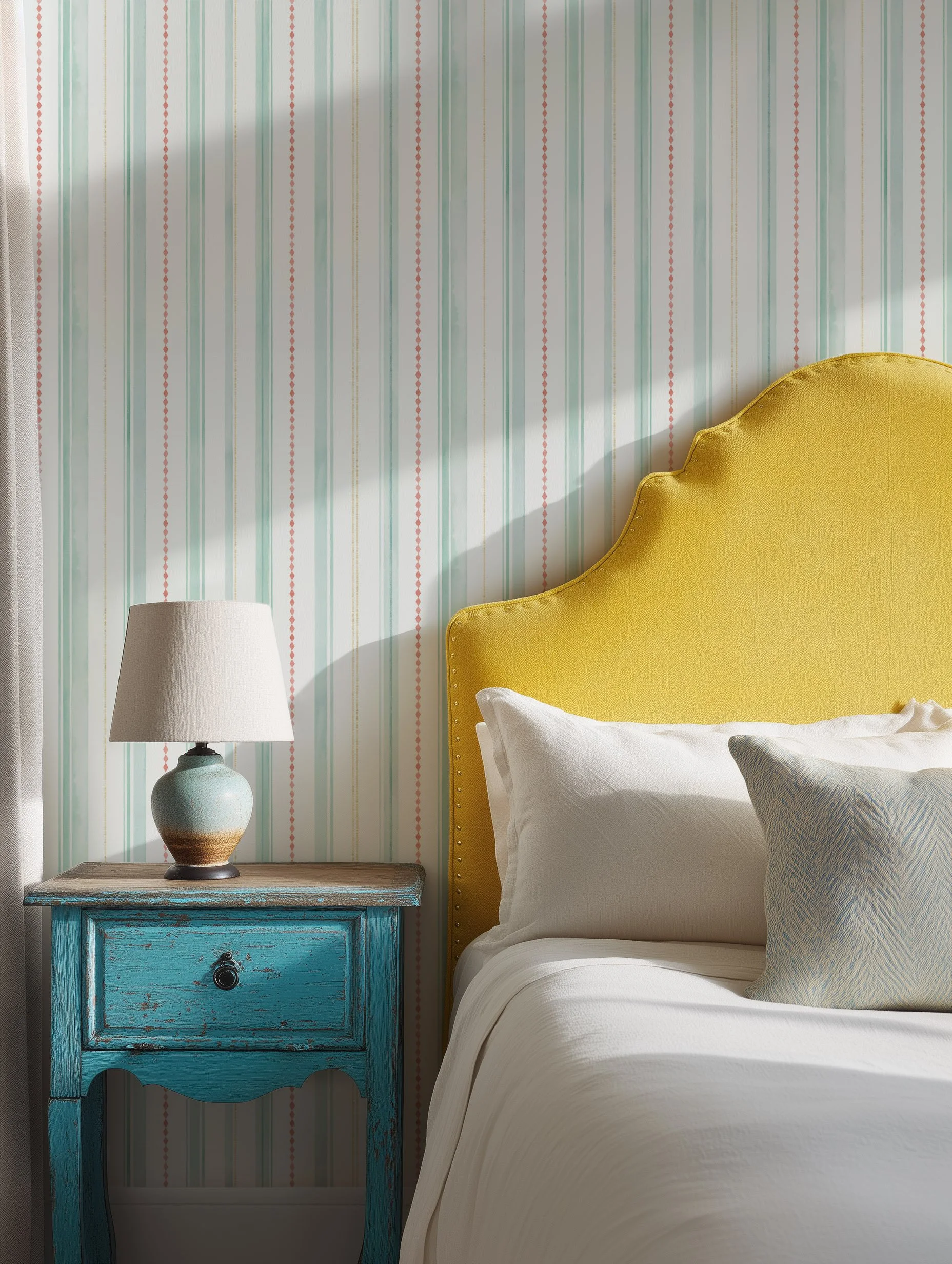 Cabana Stripes : Mint