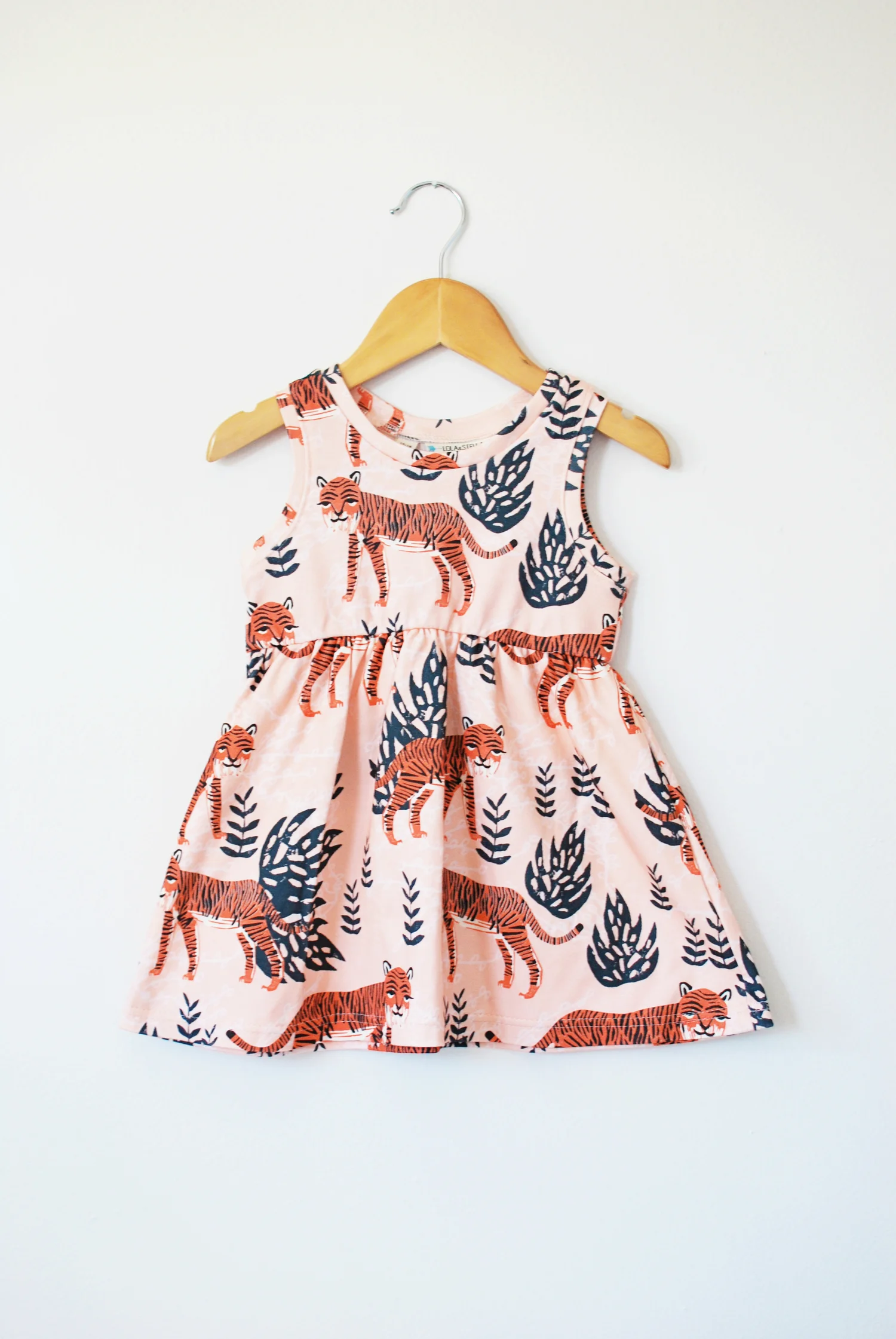 pink dress with tigers Girls Toddler Wes & Willy Pink LSU Tigers Daisy Dress Size: 3T