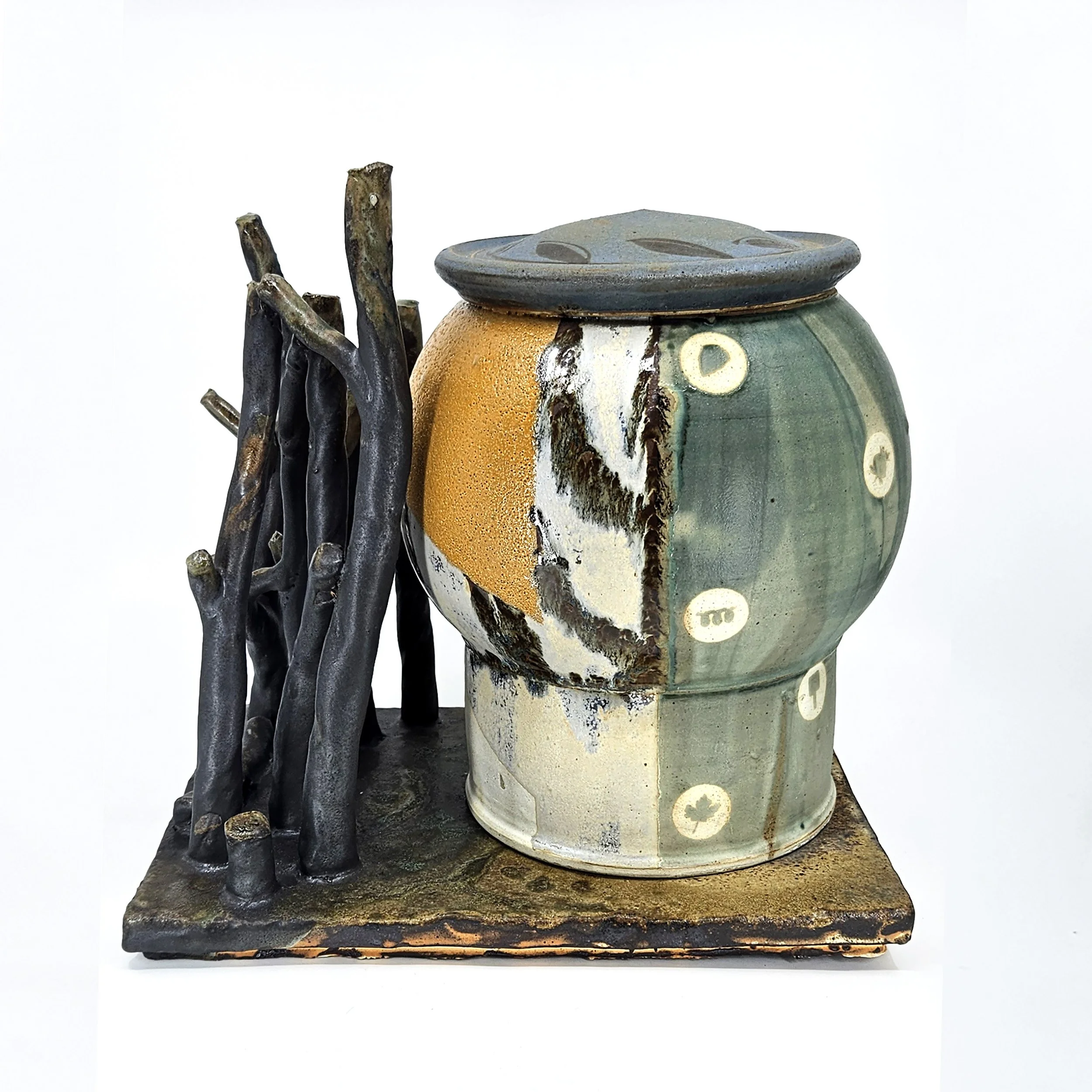 Snag Forest Water Tower Jar