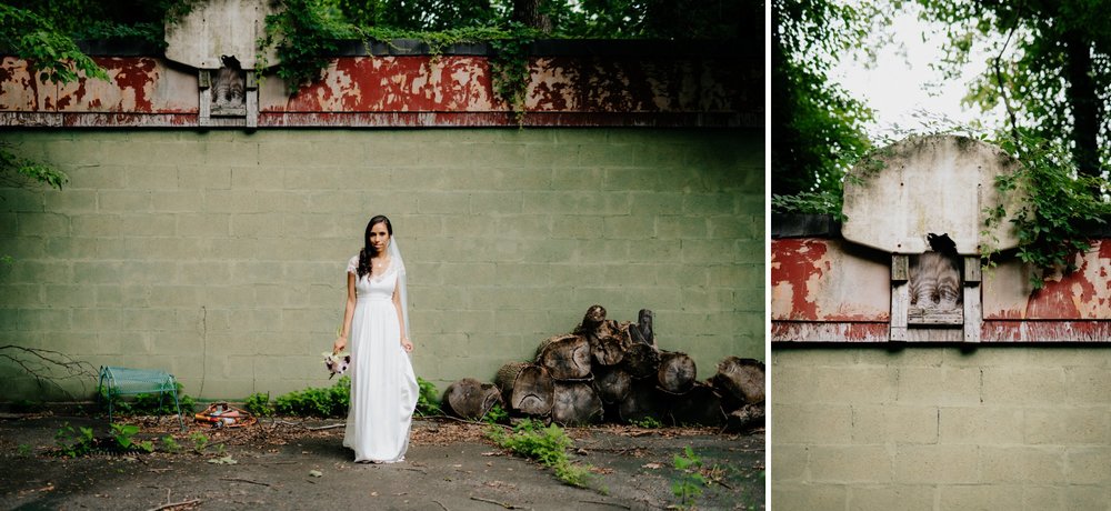 Philadelphia New Jersey Jockey Hollow Wedding Abandoned Athletic Courts Porche Jimmy Choos Basketball portrait