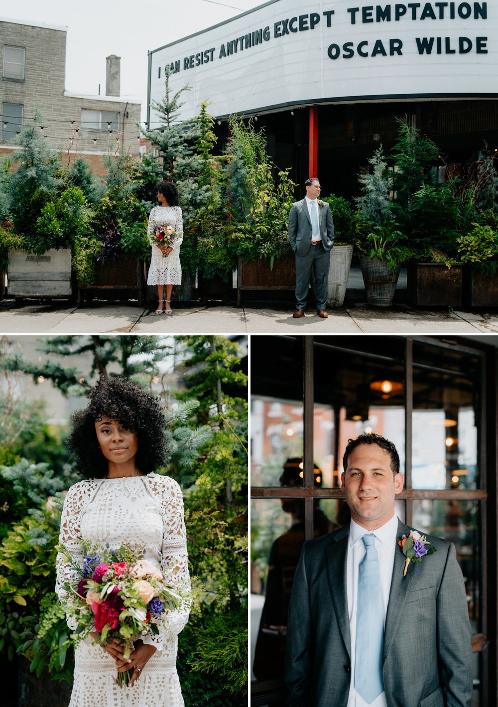 Philadelphia Wedding Elopement Colorful Portraits Zahav Reception Passyunk