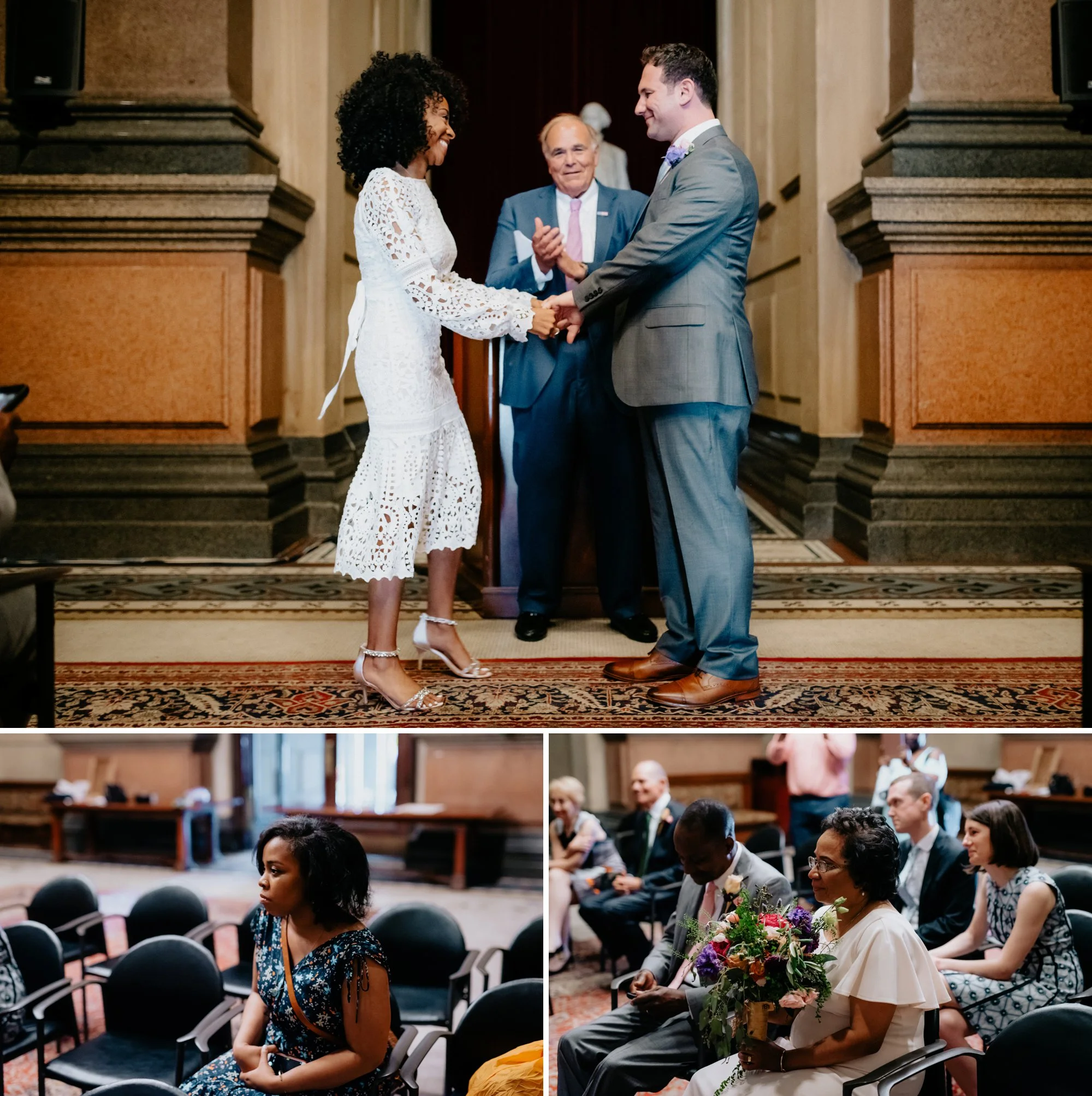 Philadelphia Wedding Elopement Colorful Portraits Zahav Reception Ceremony
