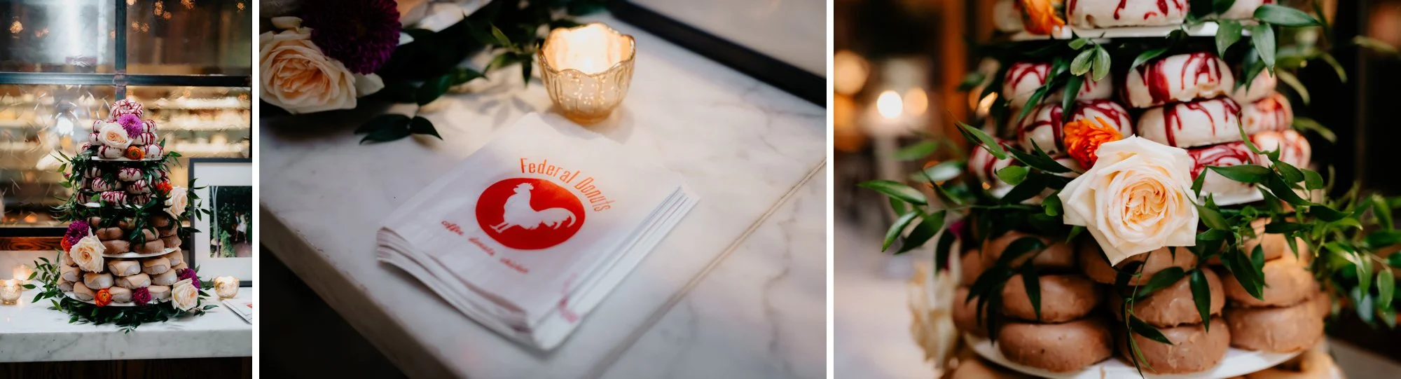 Philadelphia Wedding Elopement Colorful Portraits Zahav Reception Federal Donuts