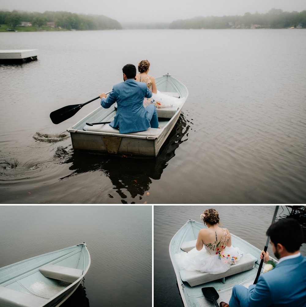 Fiddle Lake Farm Philadelphia Pennsylvania Misty Rustic Wedding with Lush Florals Fiddle Lake