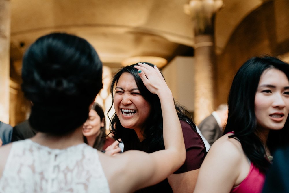 Same Sex Lesbian Wedding at the Penn Museum with Iconic Portraits at Franklin Field in Philadelphia, PA