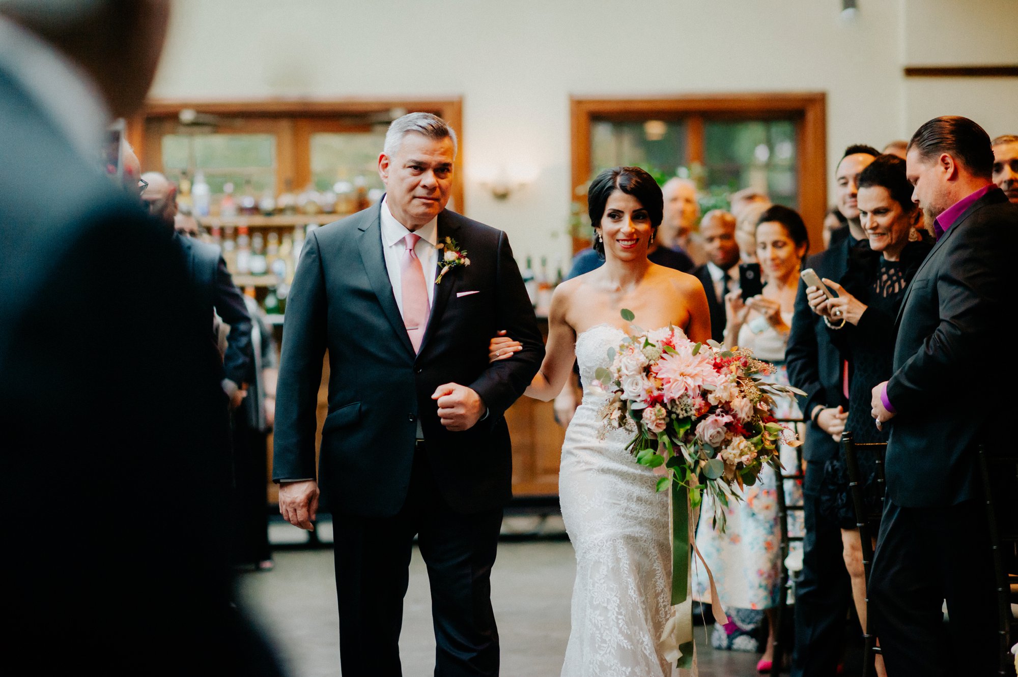 Lush Rainy Wedding at Knowlton Mansion in Philadelphia PA Moody Shadows and Umbrella Portraits