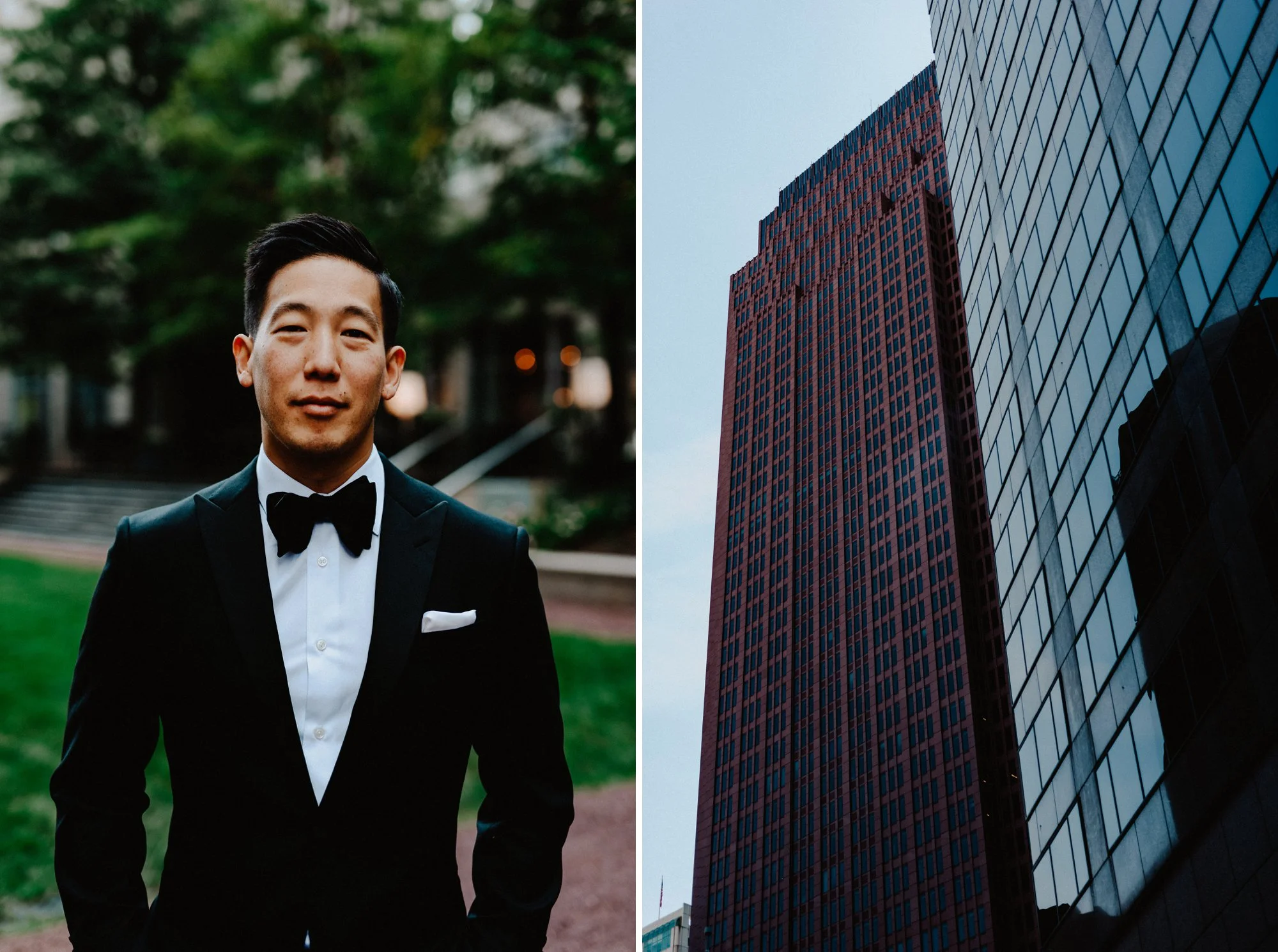 Modern Philadelphia Wedding with a Traditional Tea Ceremony and other Asian Traditions with Glamorous Portraits