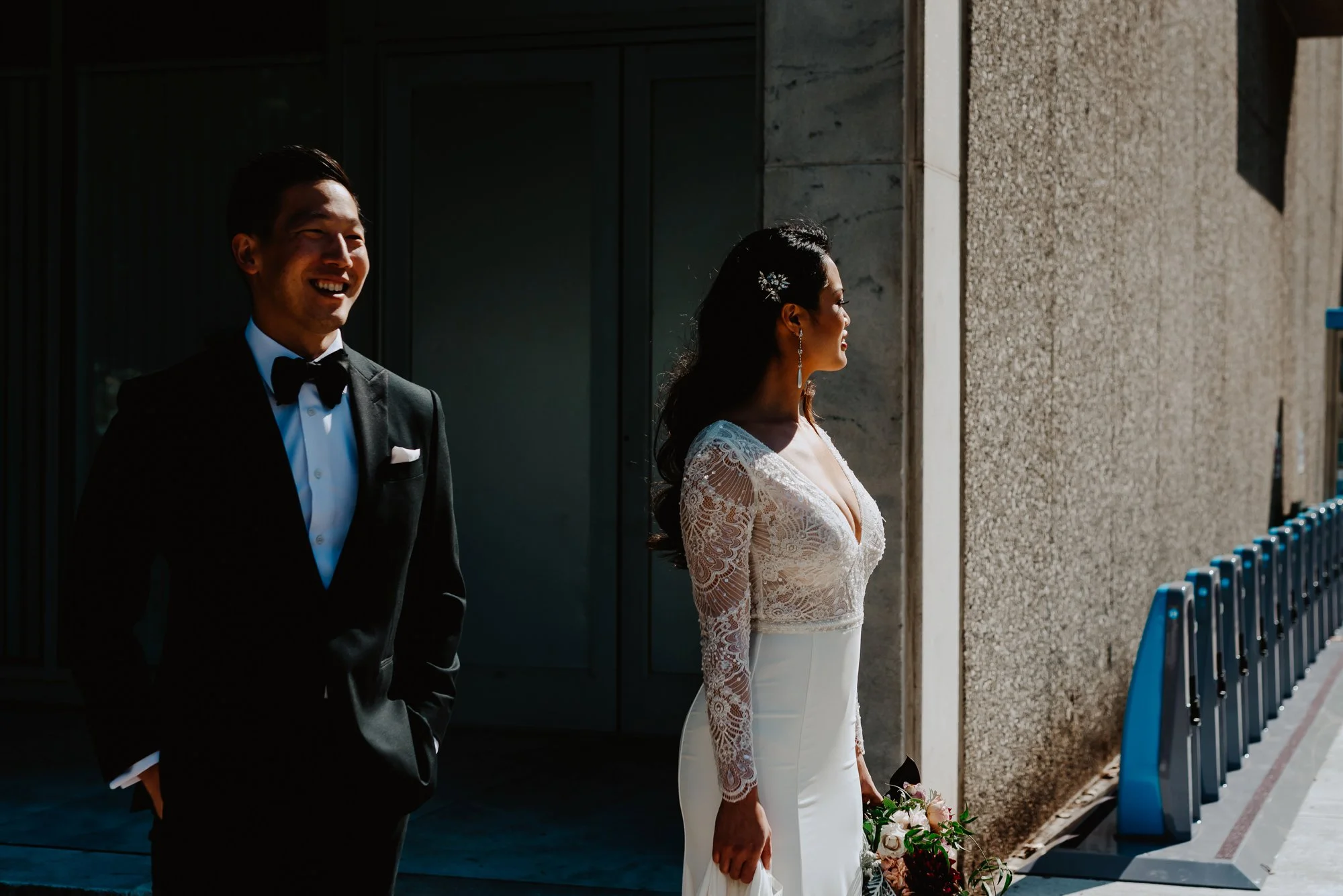 Modern Philadelphia Wedding with a Traditional Tea Ceremony and other Asian Traditions with Glamorous Portraits