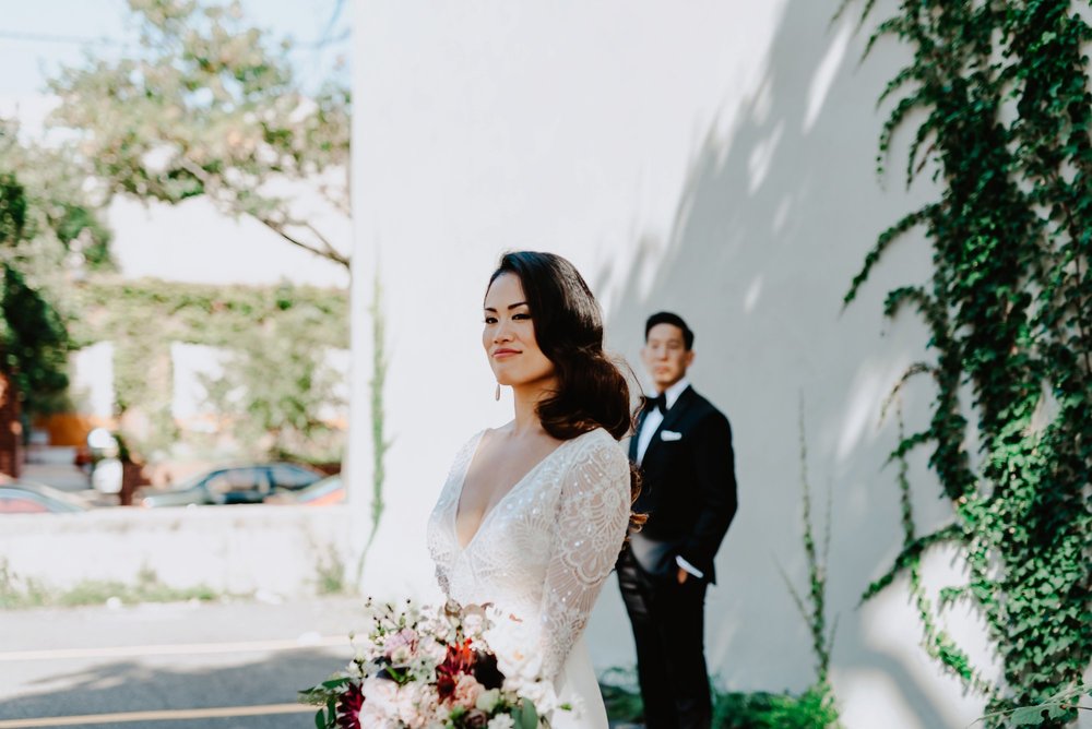 Modern Philadelphia Wedding with a Traditional Tea Ceremony and other Asian Traditions with Glamorous Portraits