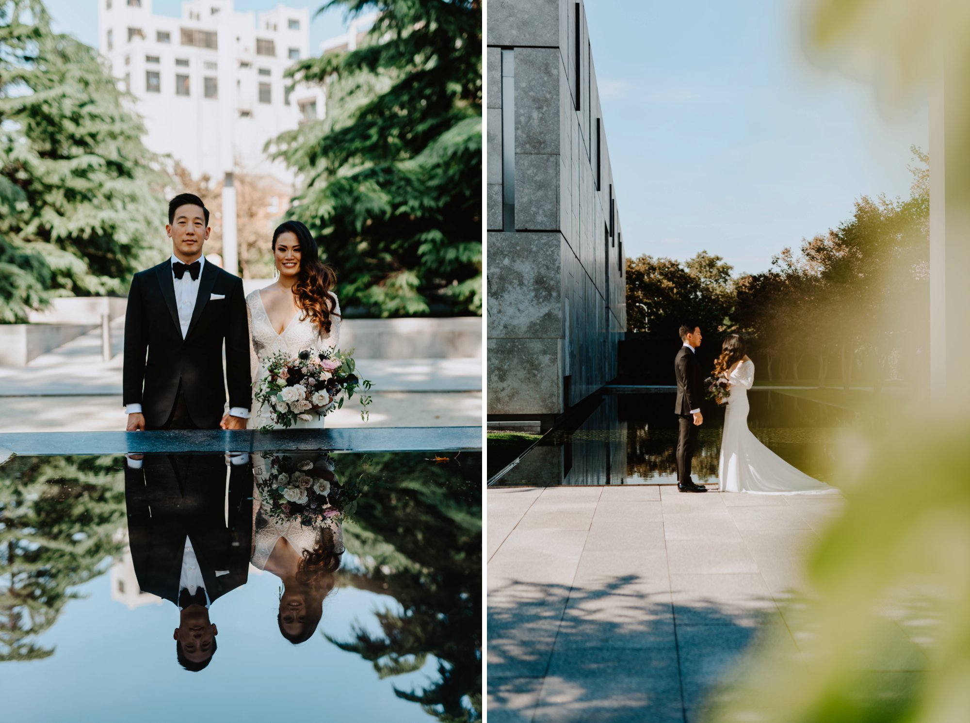Modern Philadelphia Wedding with a Traditional Tea Ceremony and other Asian Traditions with Glamorous Portraits