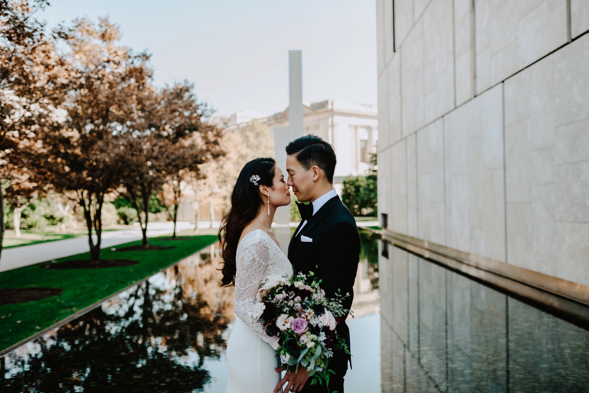 Modern Philadelphia Wedding with a Traditional Tea Ceremony and other Asian Traditions with Glamorous Portraits