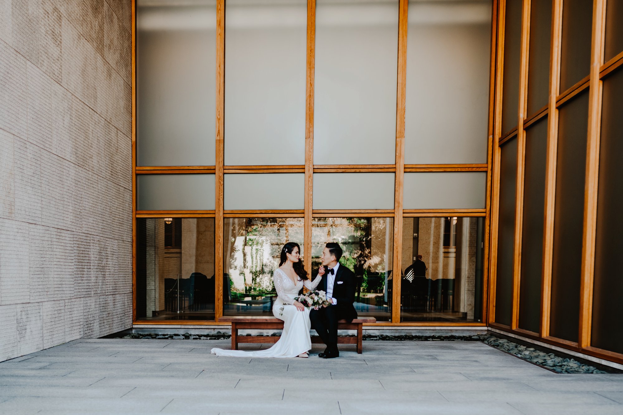 Modern Philadelphia Wedding with a Traditional Tea Ceremony and other Asian Traditions with Glamorous Portraits