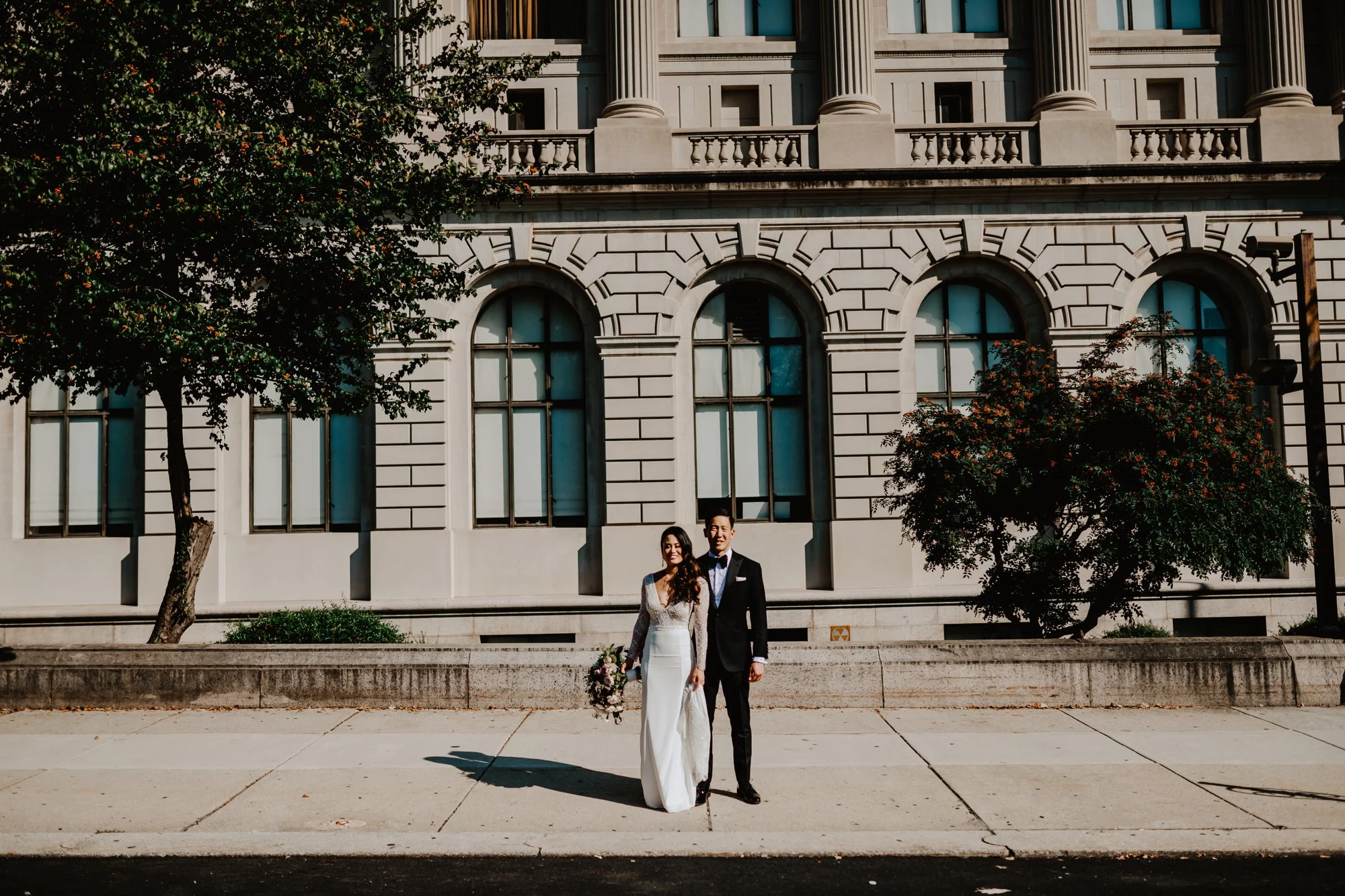 Modern Philadelphia Wedding with a Traditional Tea Ceremony and other Asian Traditions with Glamorous Portraits