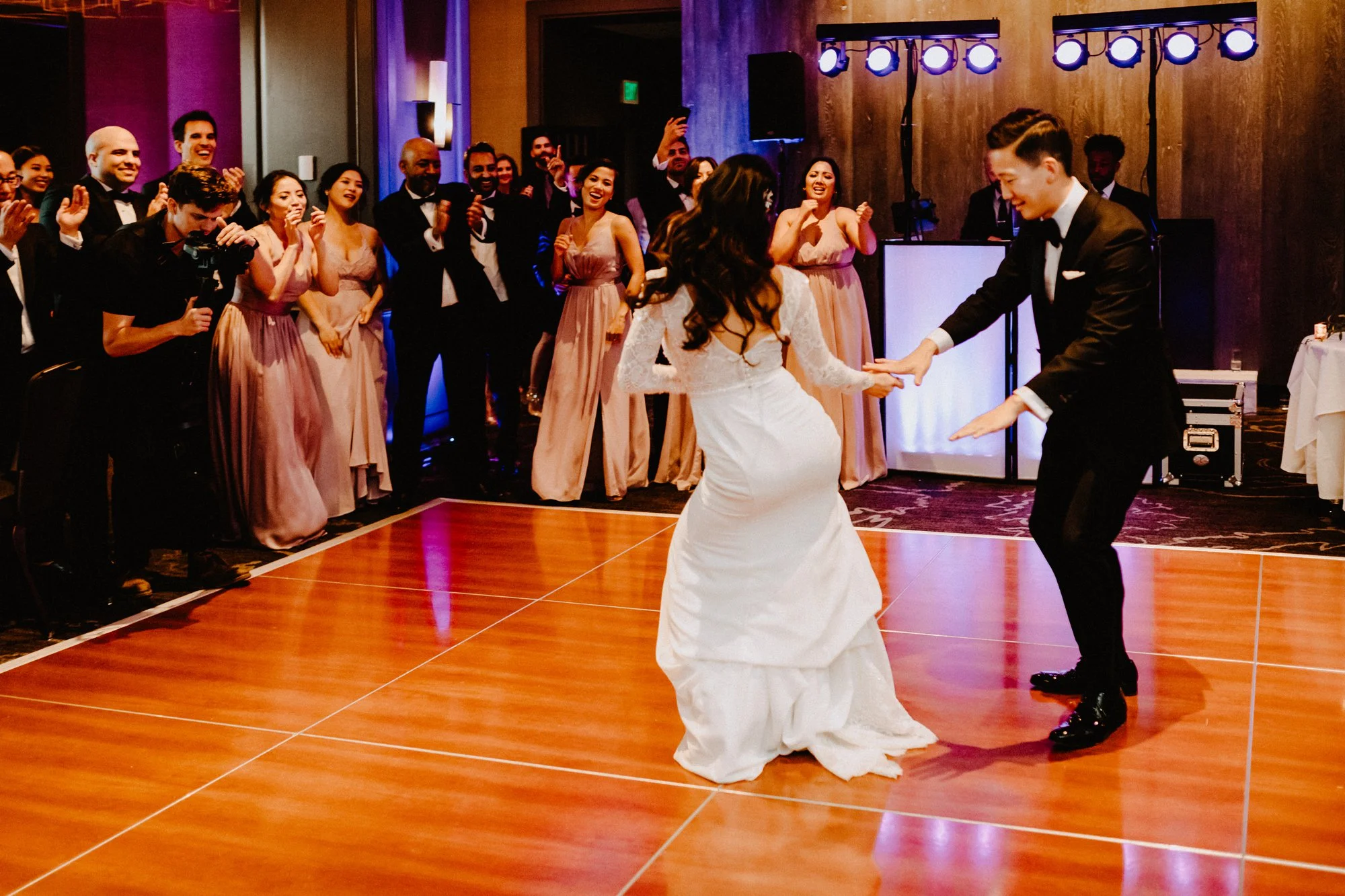 Modern Philadelphia Wedding with a Traditional Tea Ceremony and other Asian Traditions with Glamorous Portraits