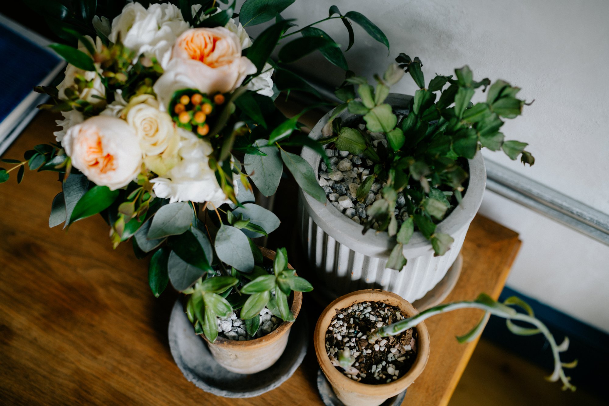 Stylish Philadelphia Wedding with preparations at Stay Lokal Bok and AirBnb and a Bok Building Rooftop Ceremony Grooms Fashion