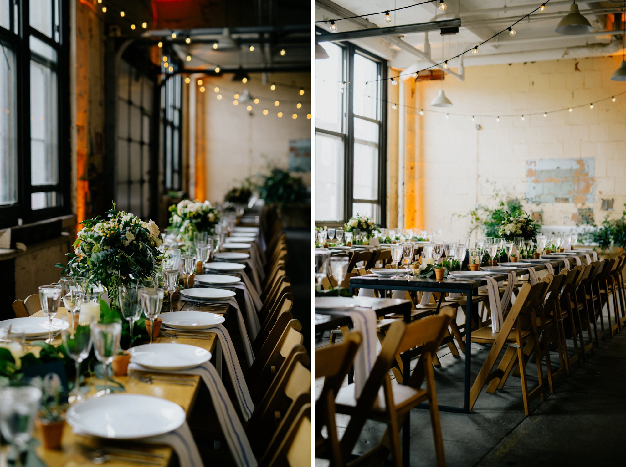 Stylish Philadelphia Wedding with preparations at Stay Lokal Bok and AirBnb and a Bok Building Rooftop Ceremony Grooms Fashion