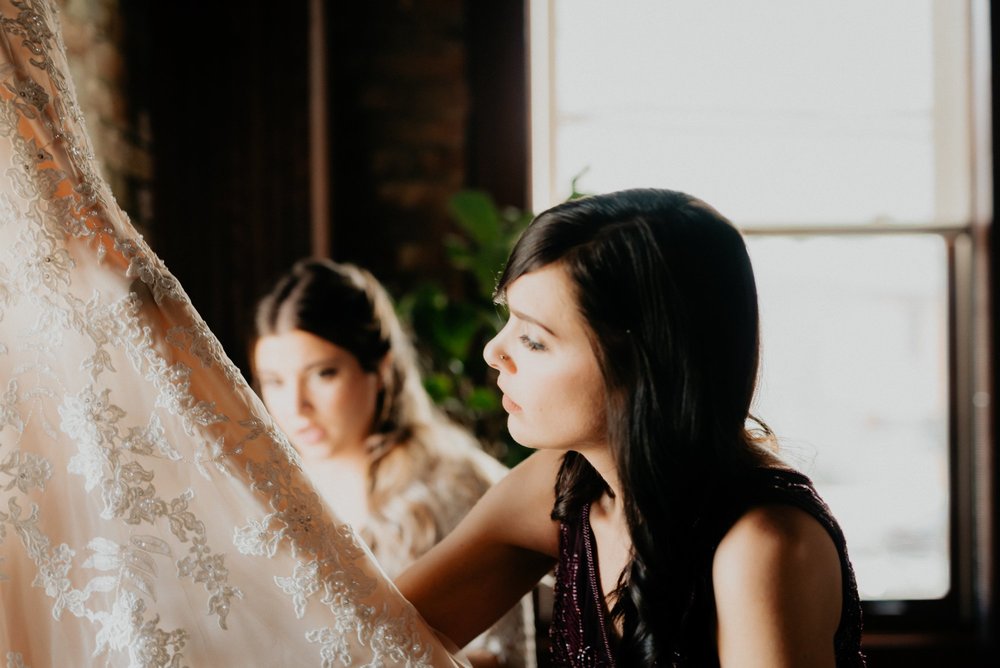 Elegant Fishtown Philadelphia Wedding Modern Styling Donuts Ben Franklin Bridge