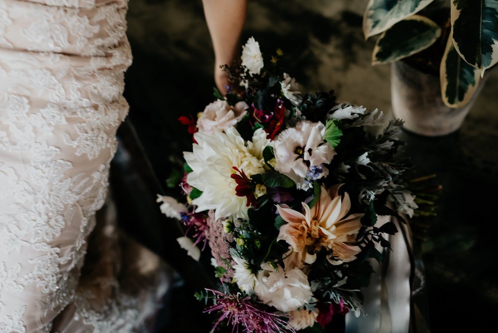 Elegant Fishtown Philadelphia Wedding Modern Styling Donuts Ben Franklin Bridge