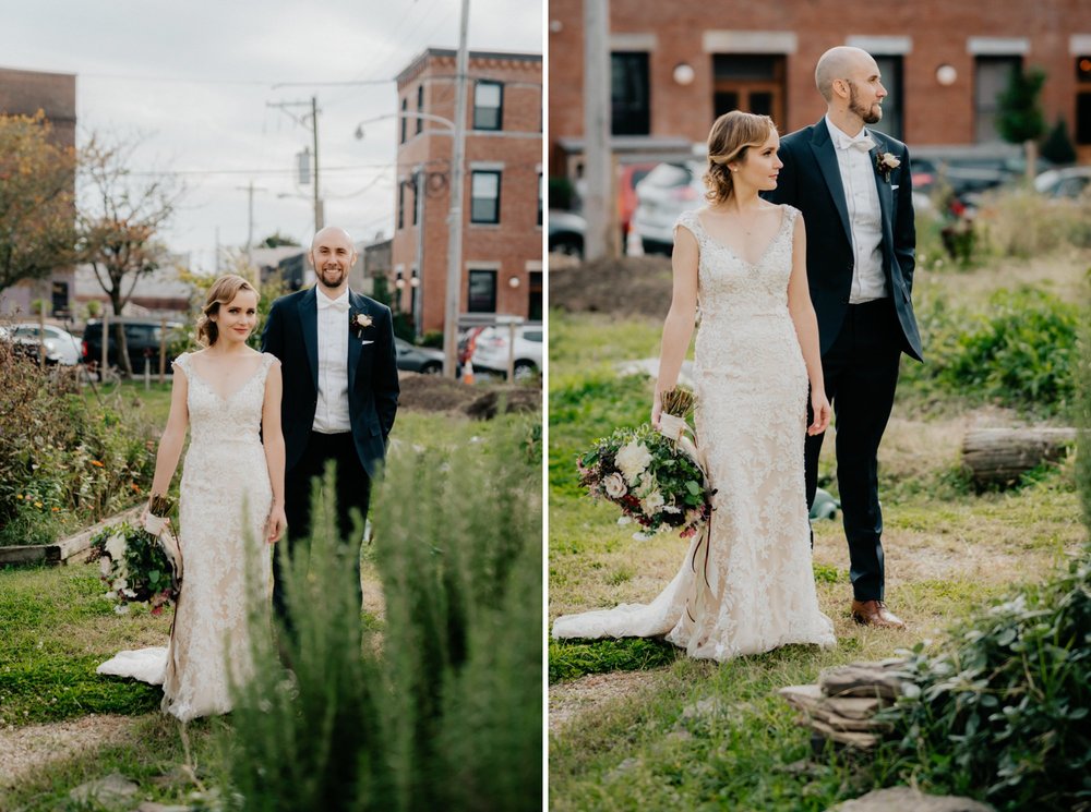 Elegant Fishtown Philadelphia Wedding Modern Styling Donuts Ben Franklin Bridge