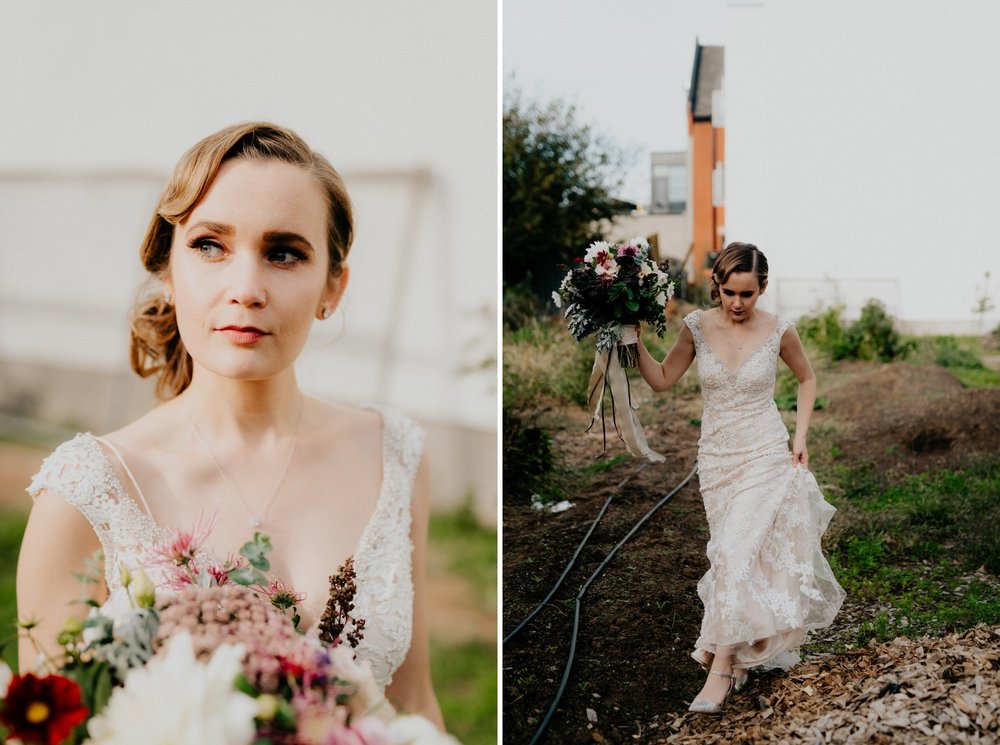 Elegant Fishtown Philadelphia Wedding Modern Styling Donuts Ben Franklin Bridge