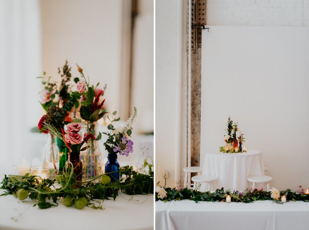 Elegant Fishtown Philadelphia Wedding Modern Styling Donuts Ben Franklin Bridge