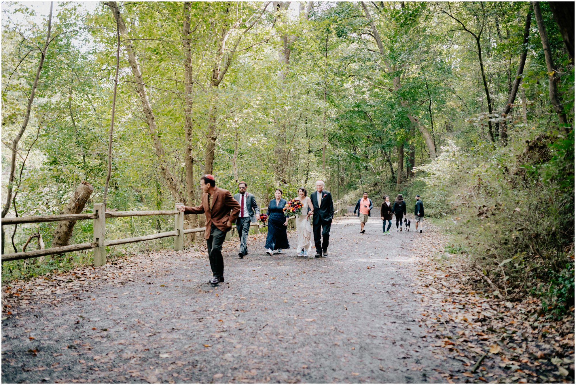 Autumn Wedding in Fairmount Park