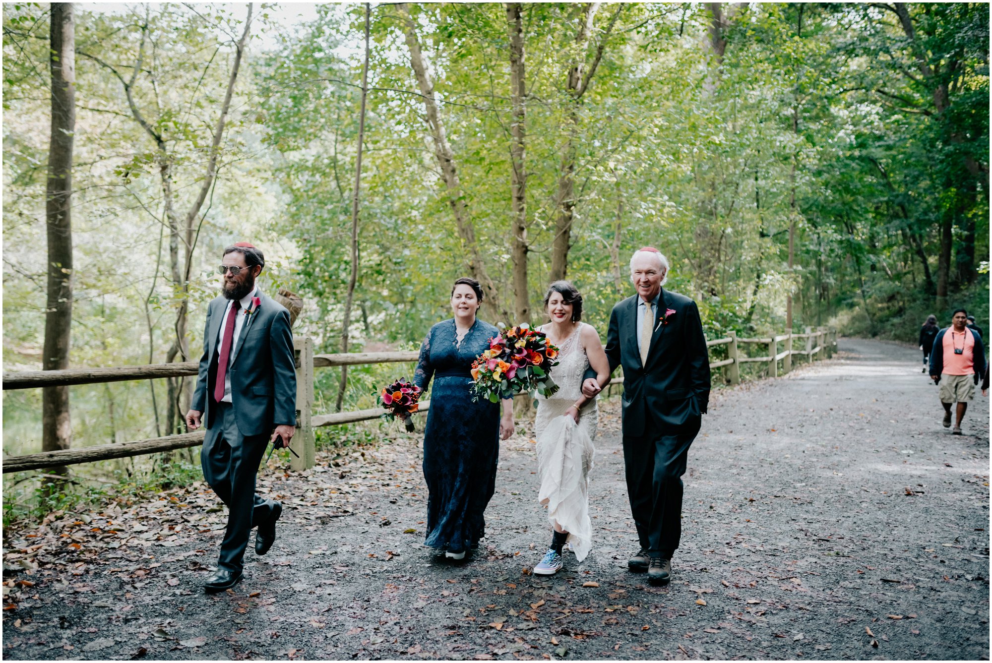 Autumn Wedding in Fairmount Park