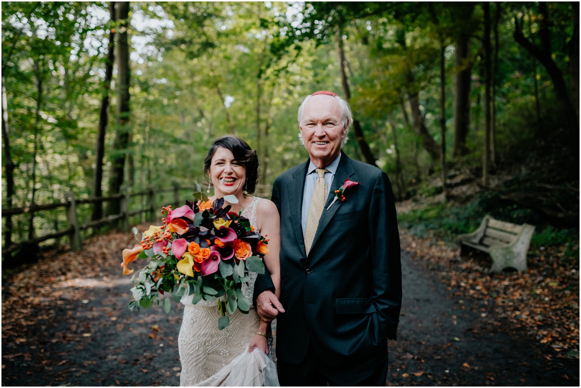 Autumn Wedding in Fairmount Park
