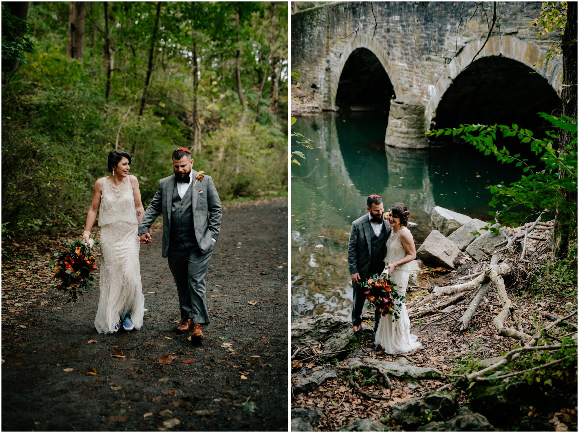 Autumn Wedding in Fairmount Park