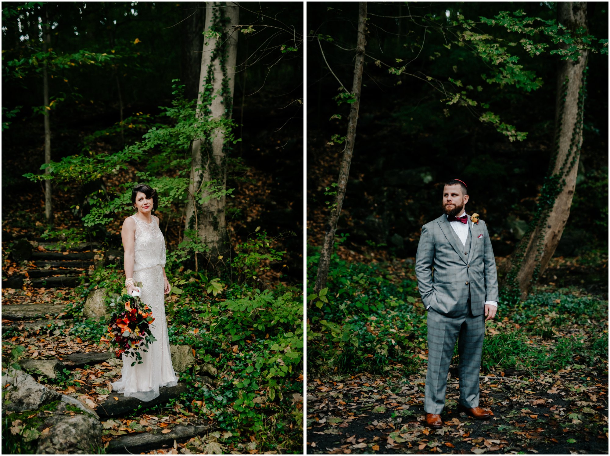 Autumn Wedding in Fairmount Park