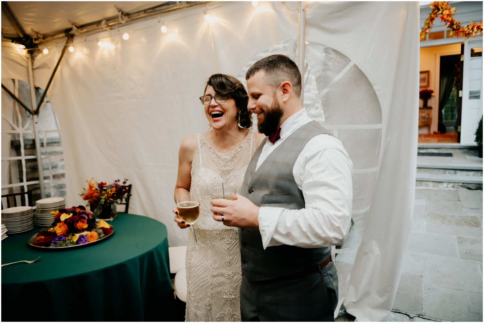 Autumn Wedding in Fairmount Park