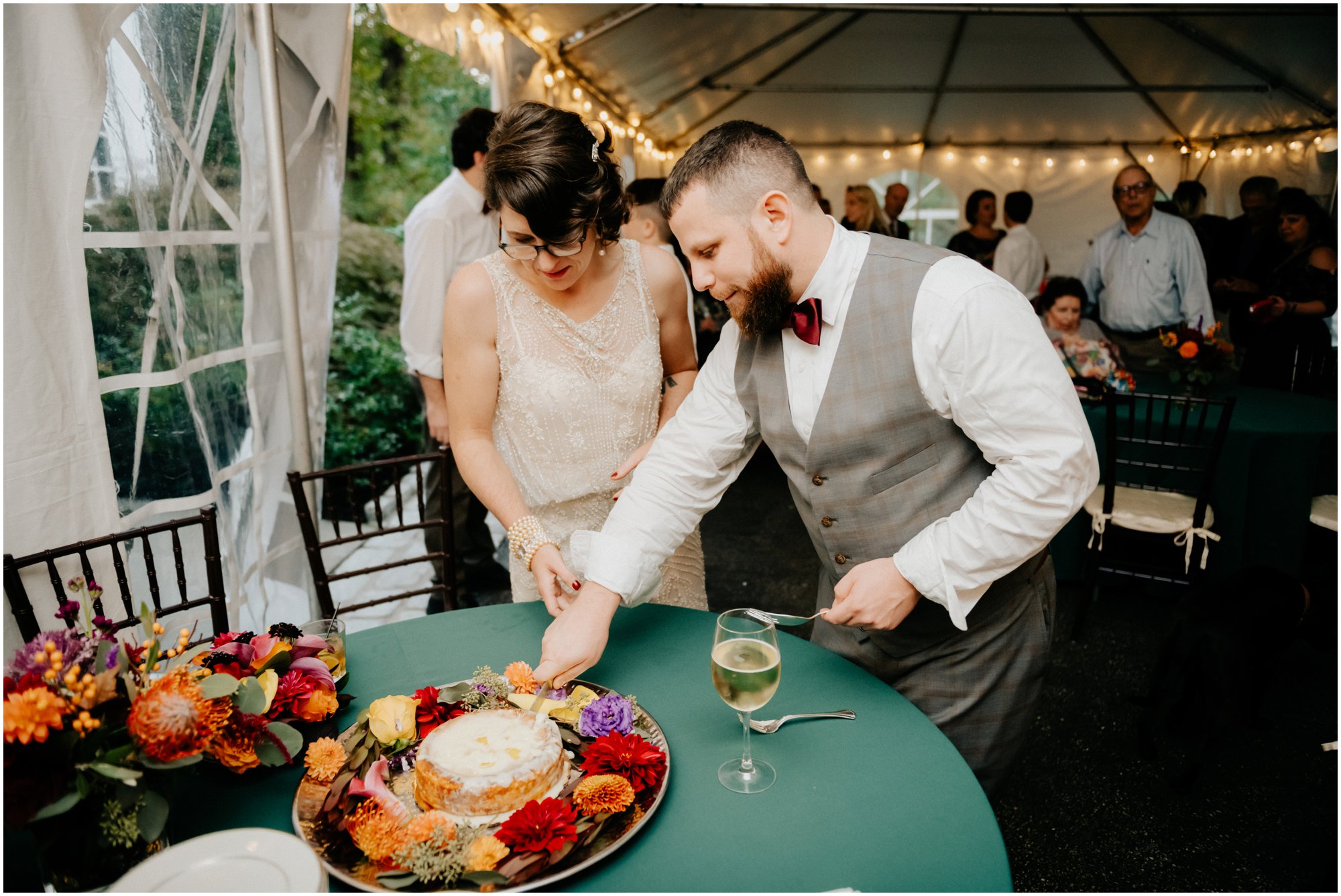 Autumn Wedding in Fairmount Park