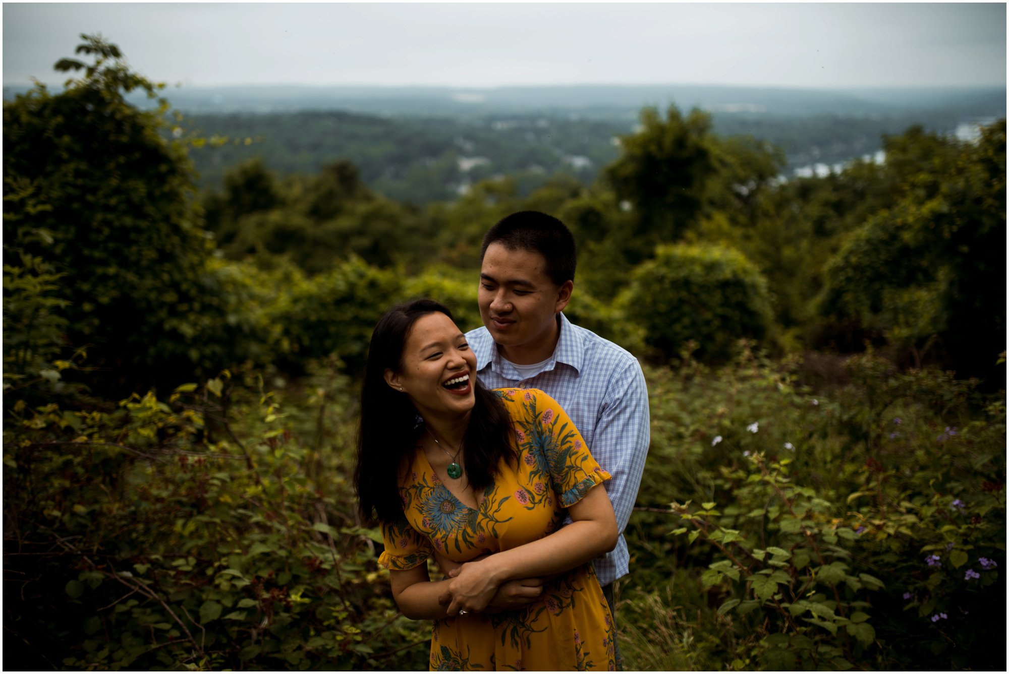 Summer Engagement Session at Bowman's Hill Wildlife Preserve