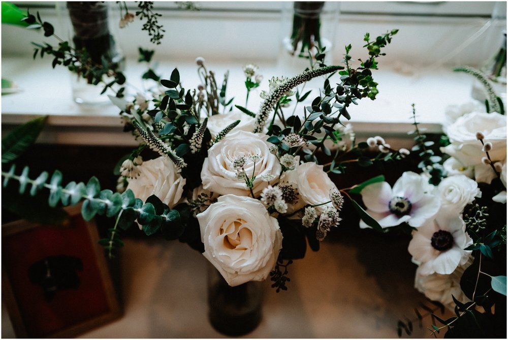 Colorful Winter Wedding Philadelphia Fairmount Horticulture Center Rolls Royce