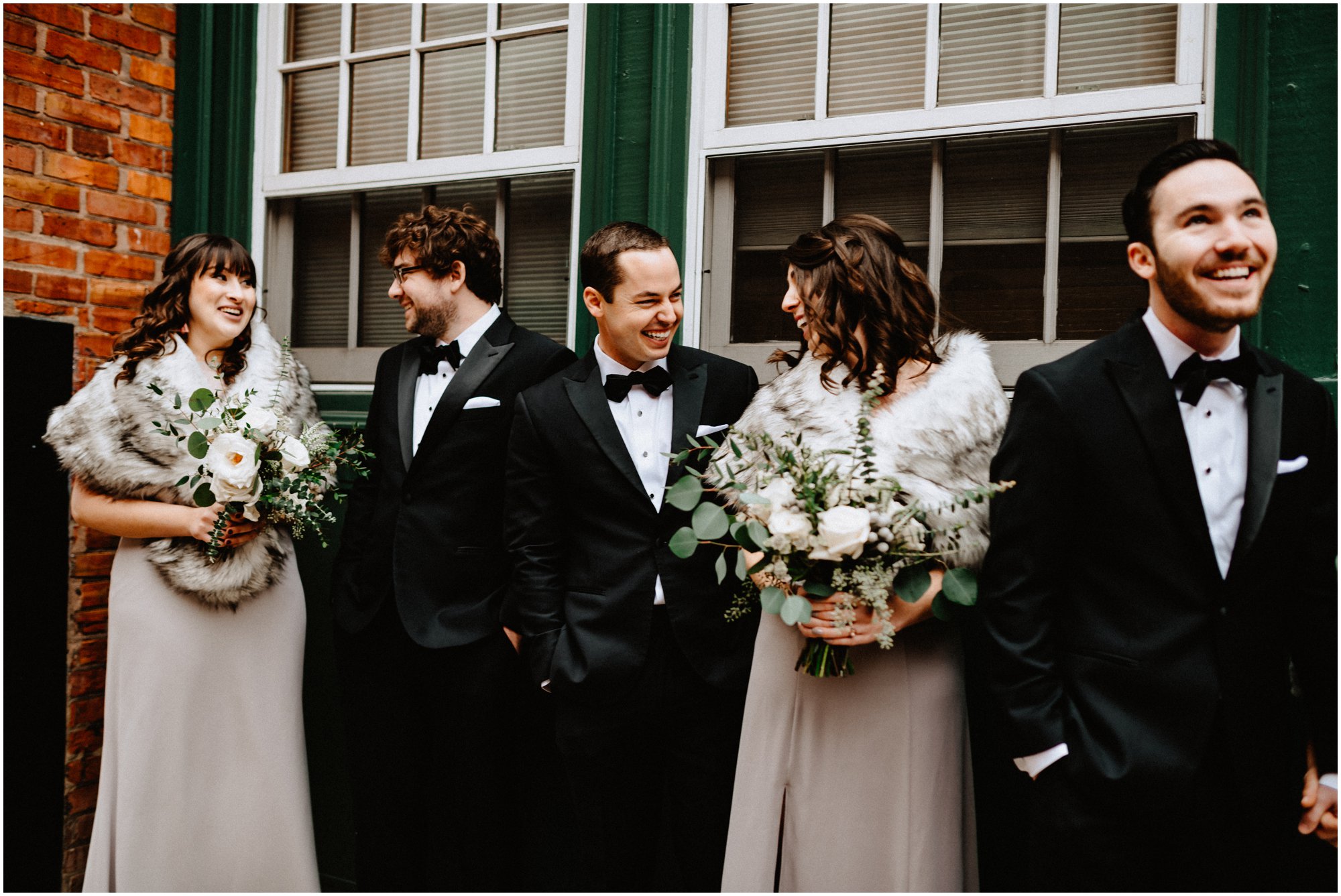 Colorful Winter Wedding Philadelphia Fairmount Horticulture Center Rolls Royce