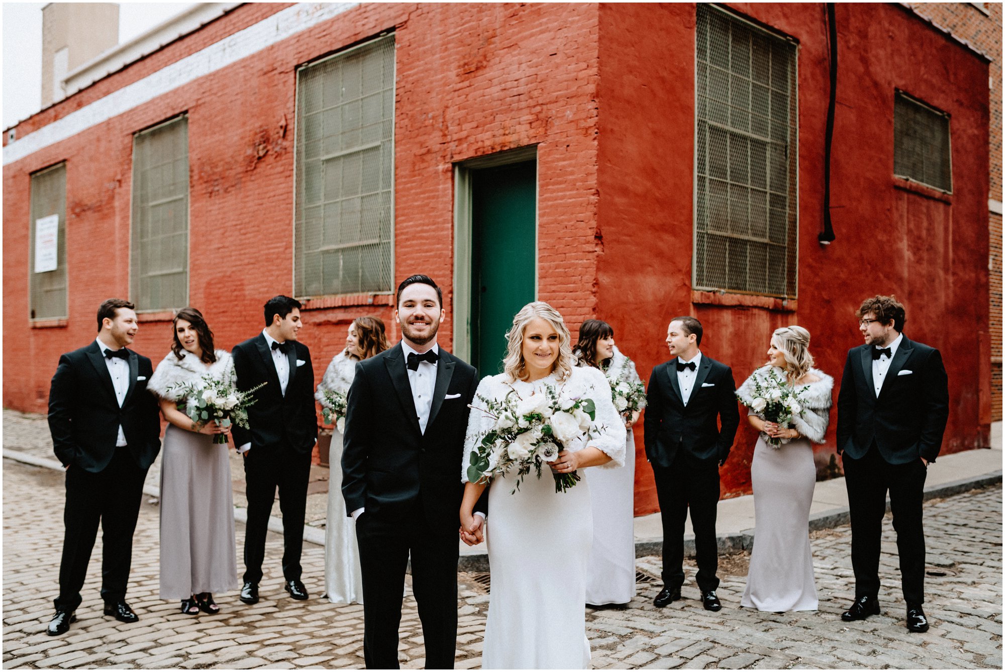 Colorful Winter Wedding Philadelphia Fairmount Horticulture Center Rolls Royce