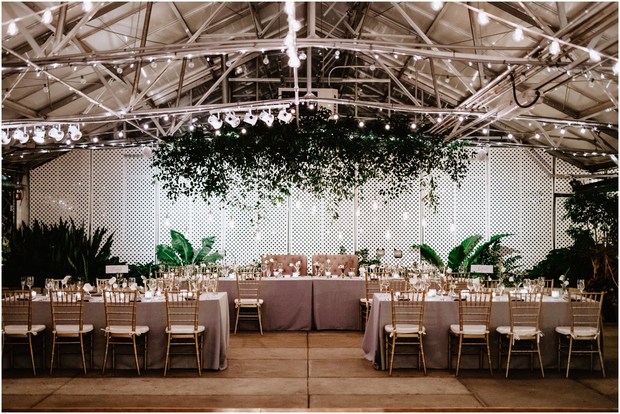 Colorful Winter Wedding Philadelphia Fairmount Horticulture Center Rolls Royce