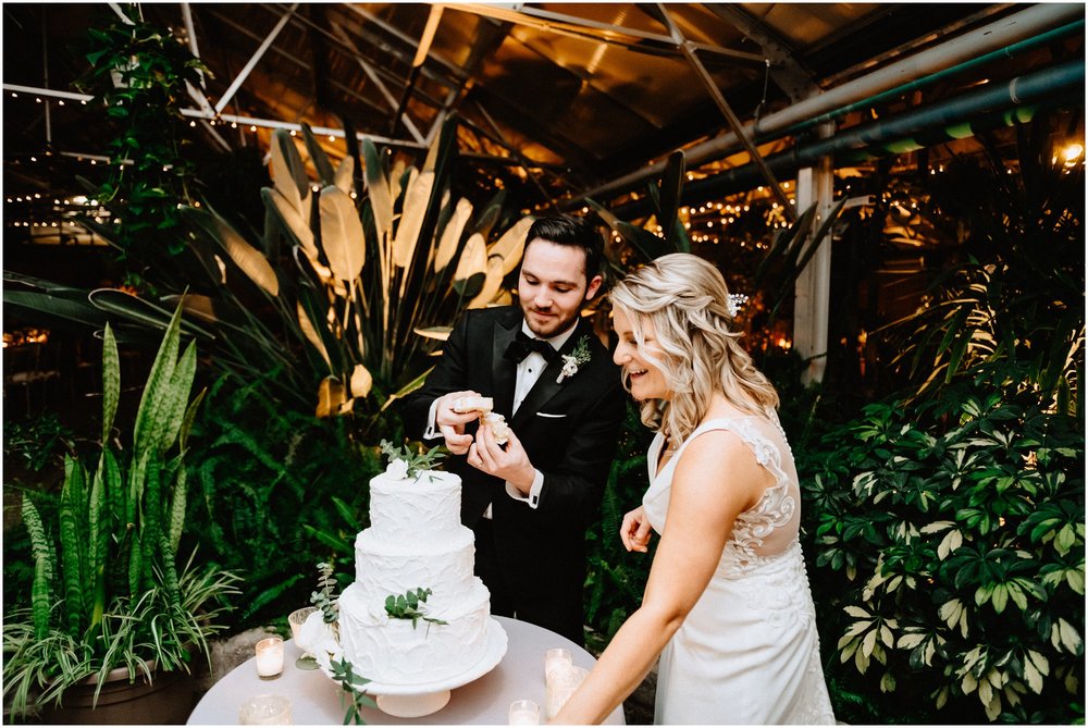 Colorful Winter Wedding Philadelphia Fairmount Horticulture Center Rolls Royce