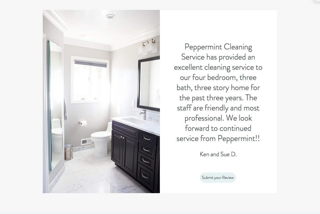 Peppermint Cleaning Services