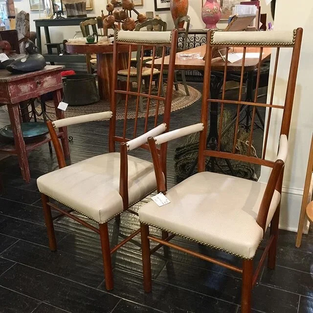 In the store- Josef Frank armchairs.