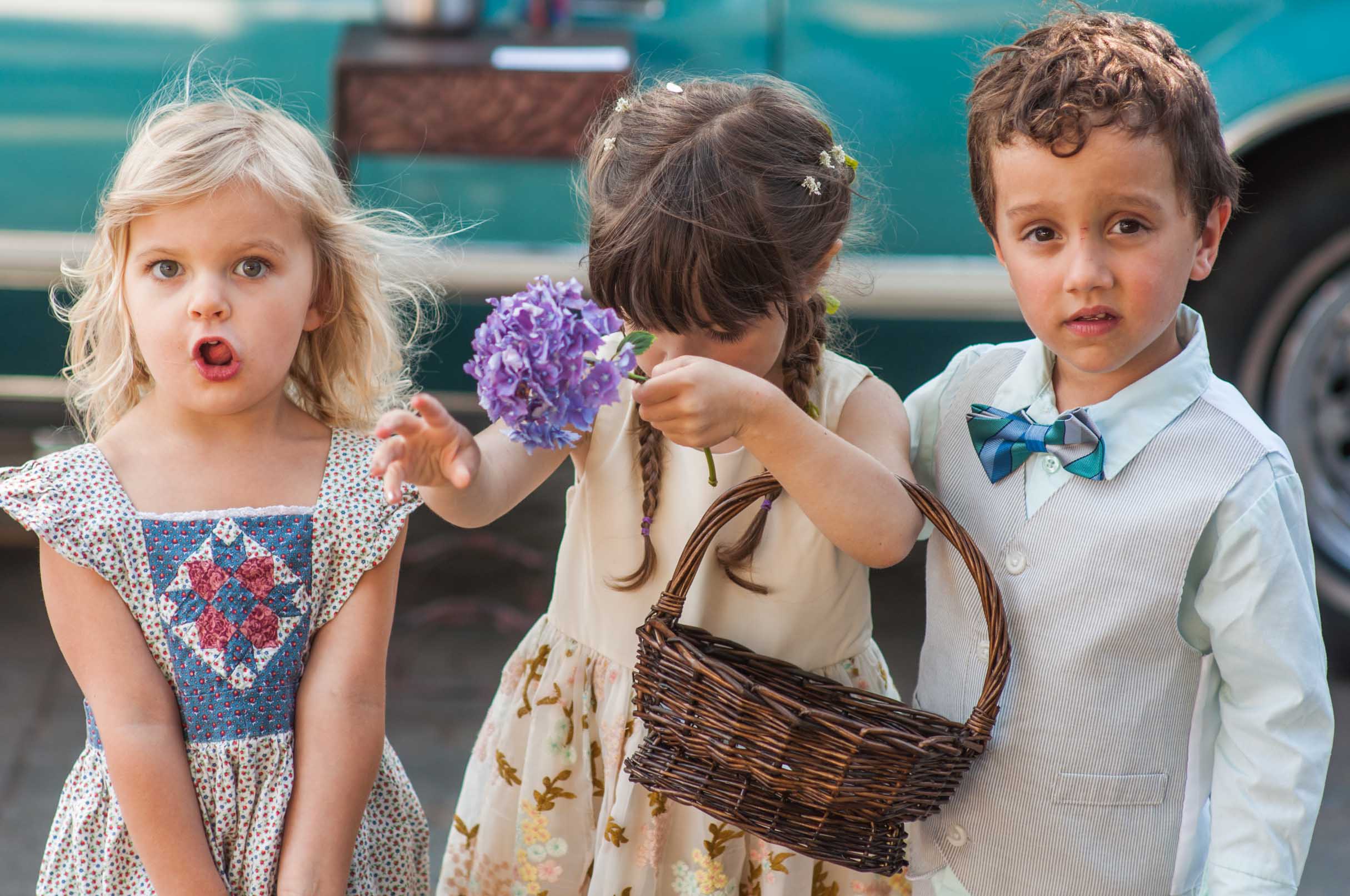 The kids brought much hilarity, dancing, and energy to the celebration. 