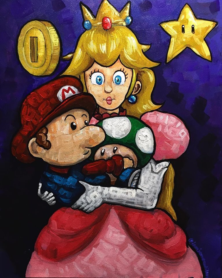 "Super Madonna Bros." Luke 1:35-38